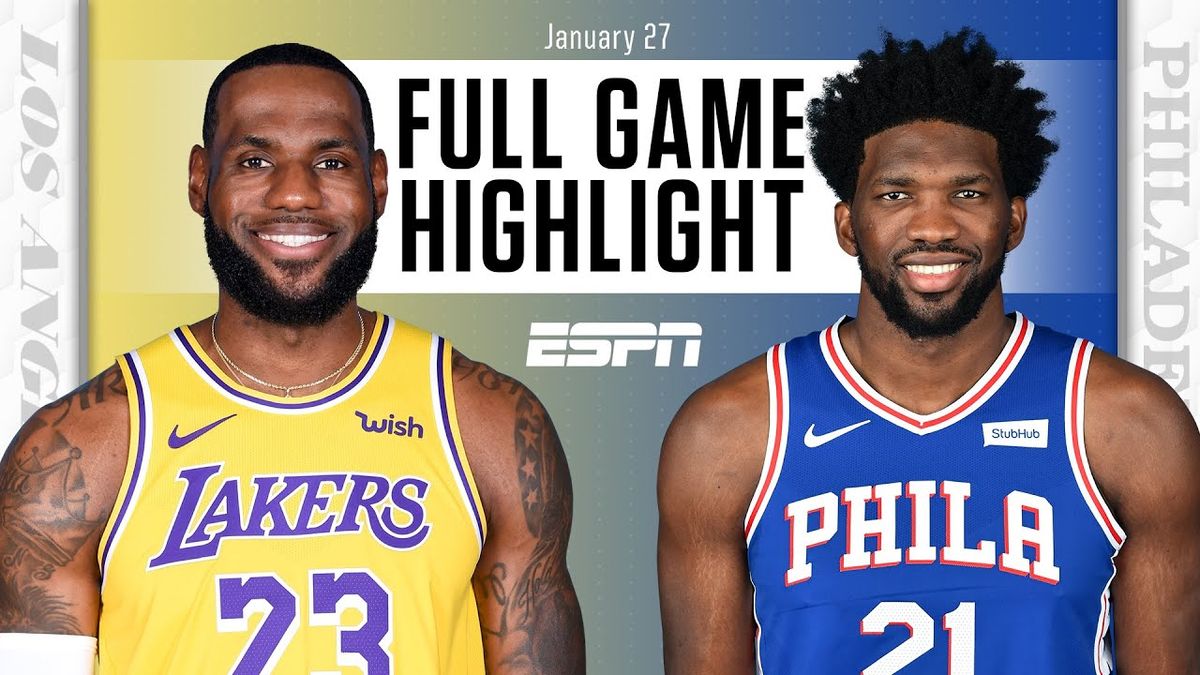 Los Angeles Lakers at Philadelphia 76ers