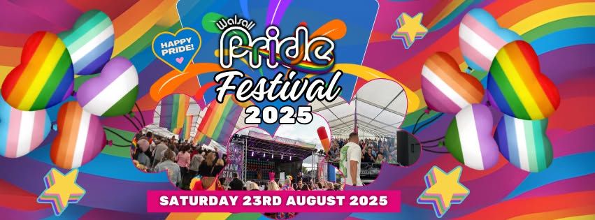 \ud83c\udf08 Walsall Pride Festival 2025 \ud83c\udf08