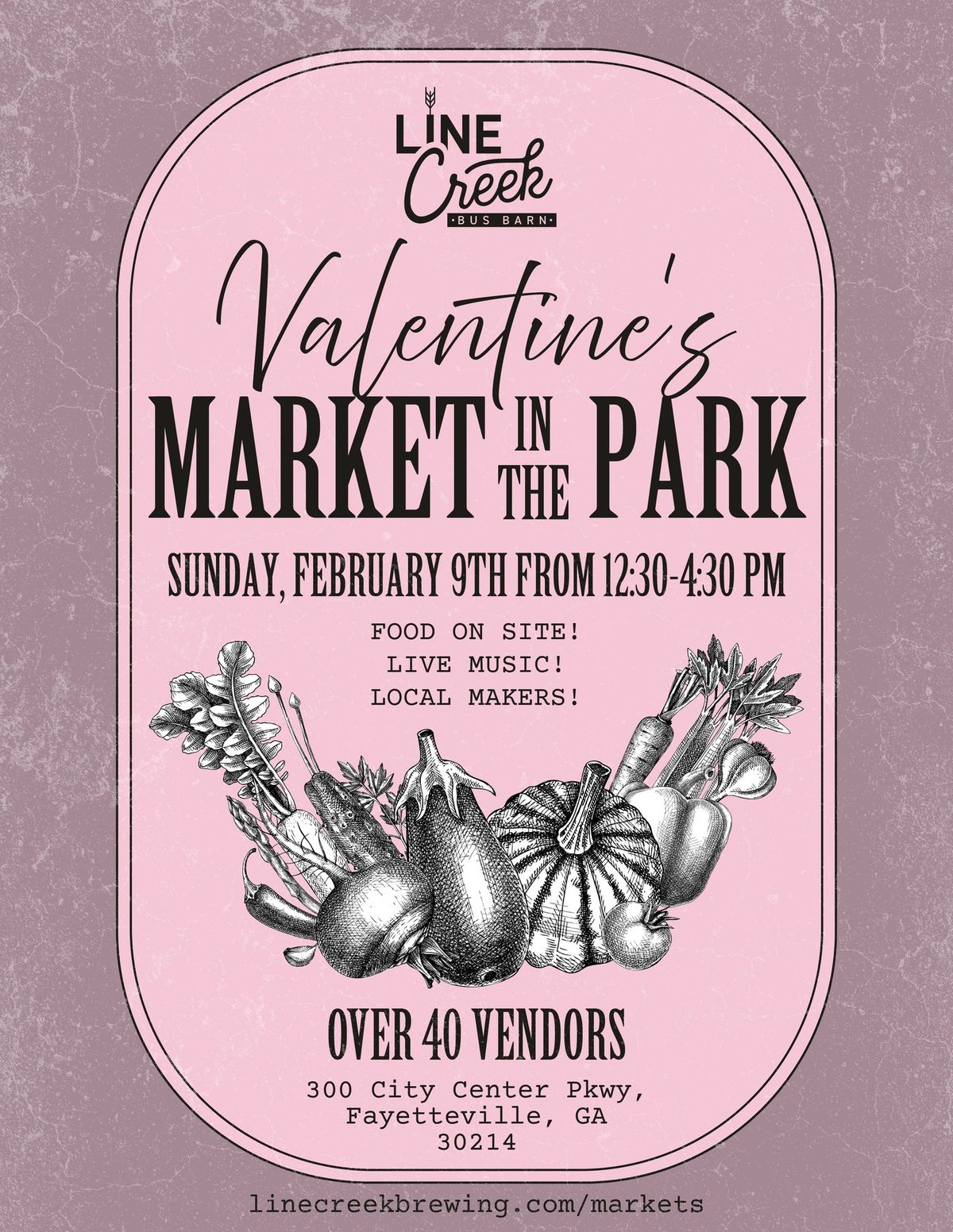 Valentine's Market in the Park