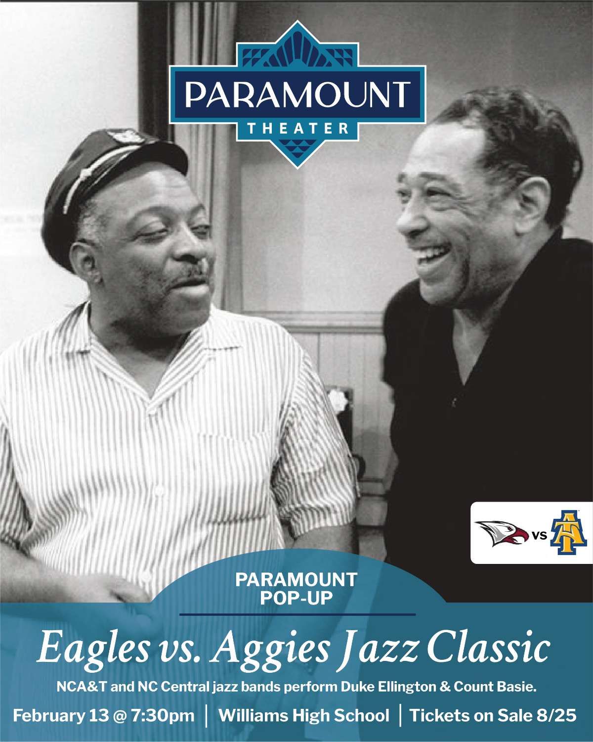 NC A&T Aggies Jazz Band & NC Central Jazz Band: Eagles vs. Aggies Jazz Classic