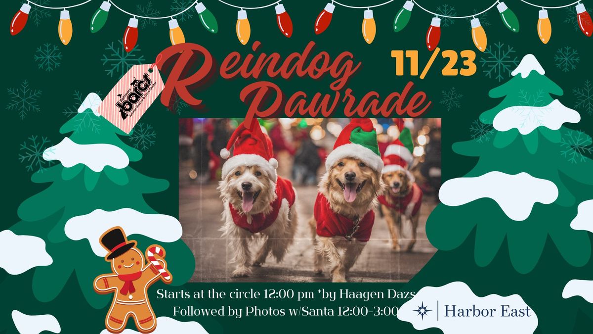 Reindog Pawrade and Santa Photos