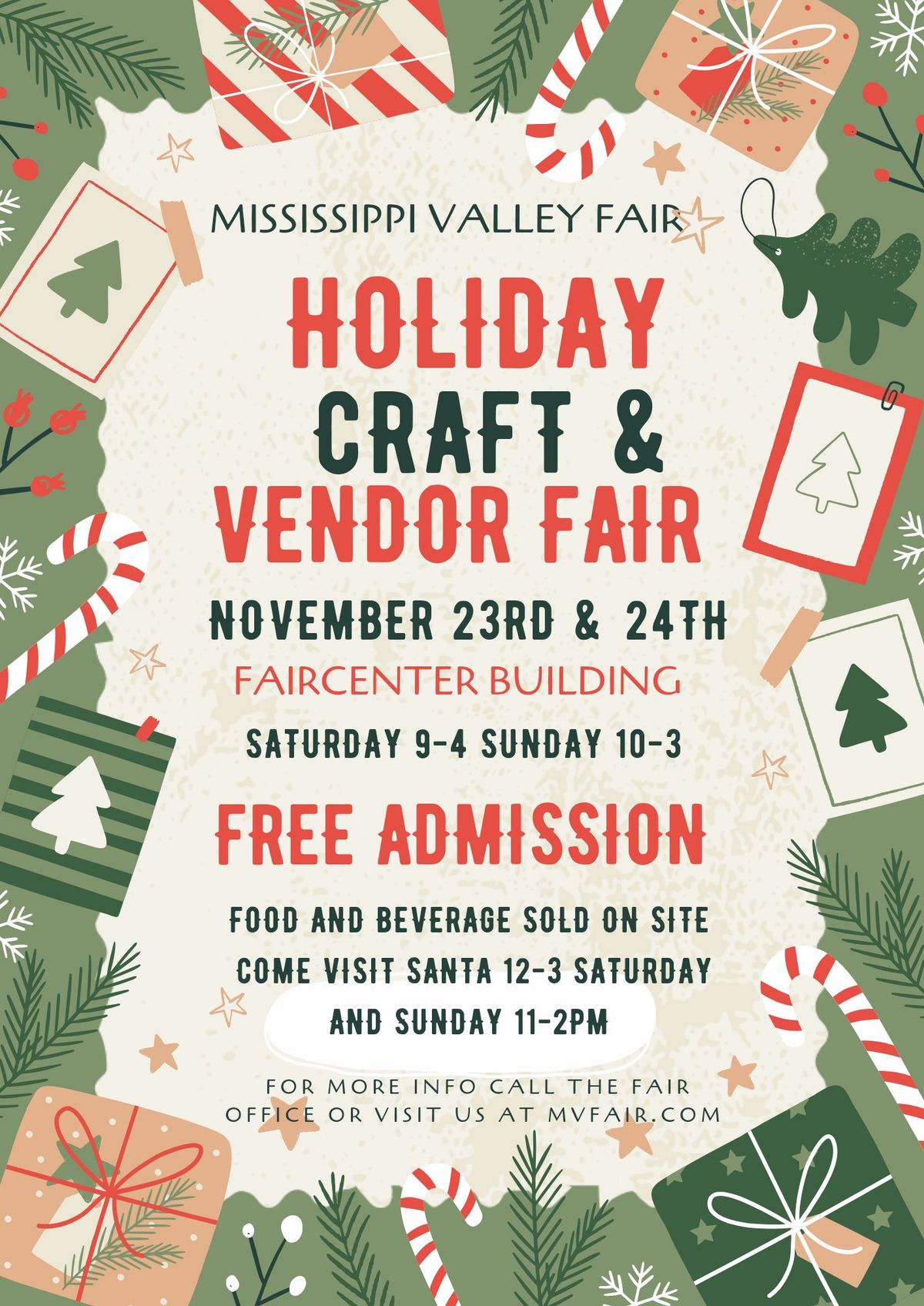 2nd annual Holiday Vendor and Craft Fair