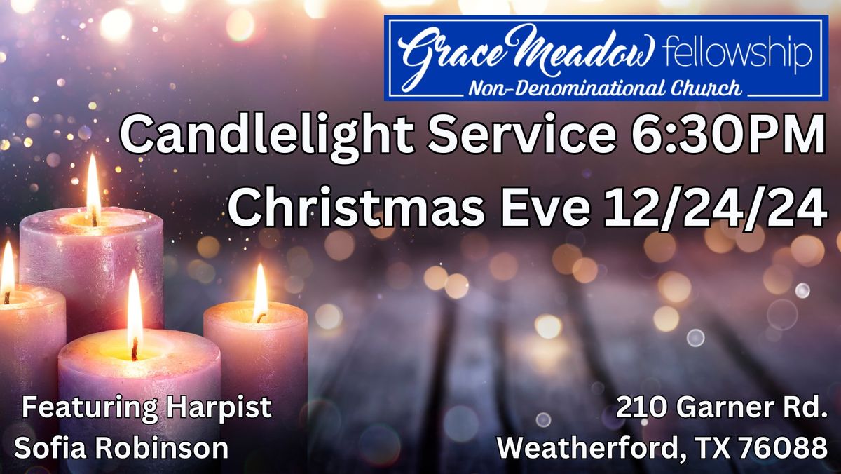 Christmas Eve Candlelight Service Featuring Harpist Sofia Robinson