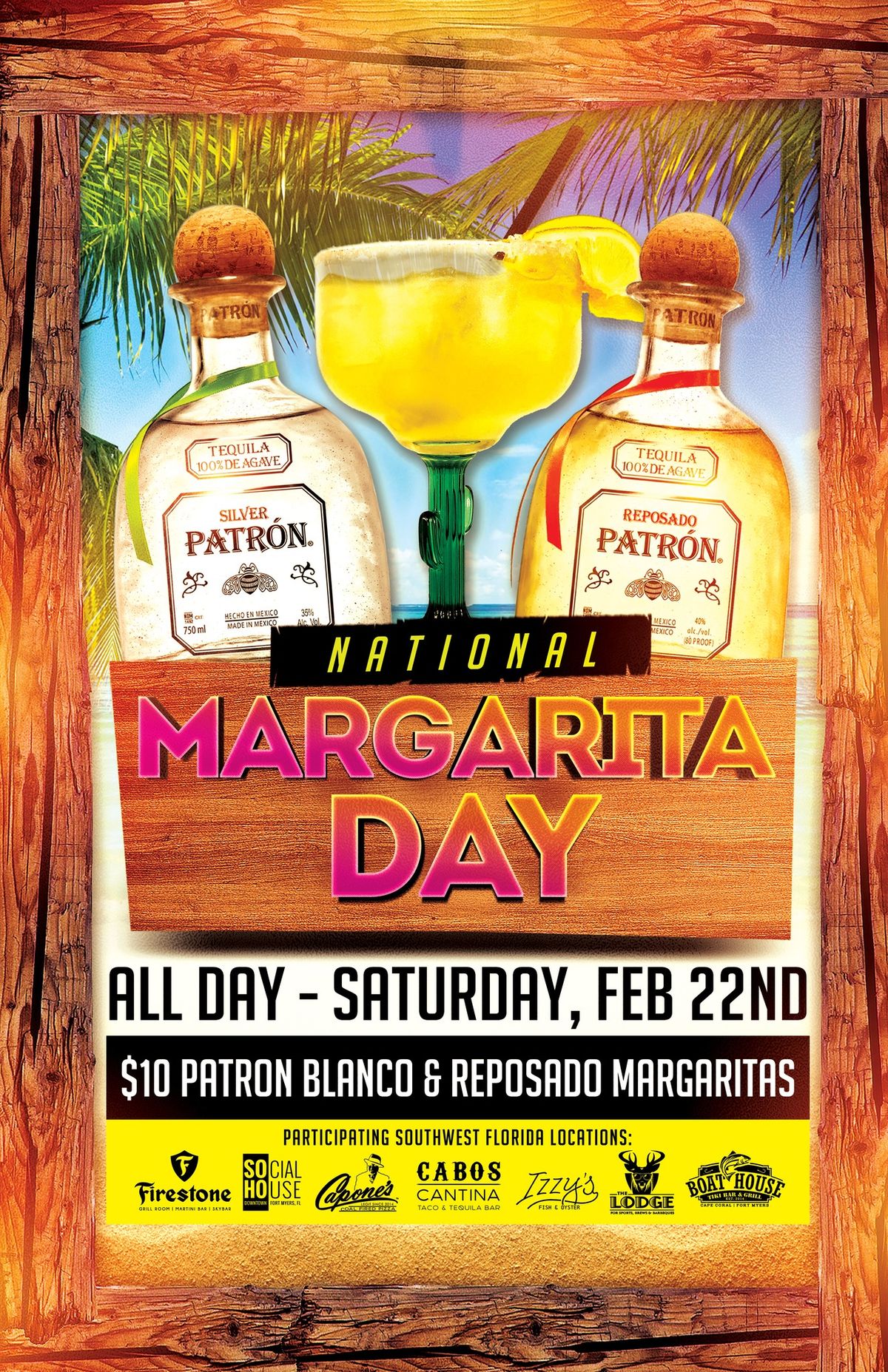 Celebrate National Margarita Day in Downtown Fort Myers!