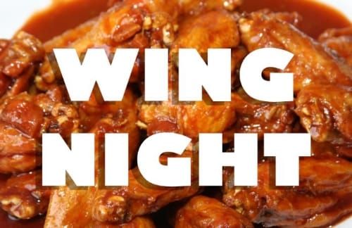 Wings and karaoke 