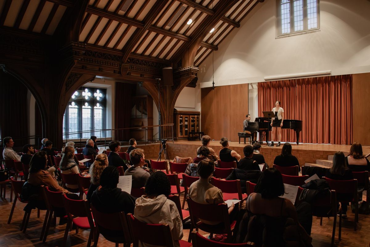 Tea Time Concert: Vocal Studies Recital