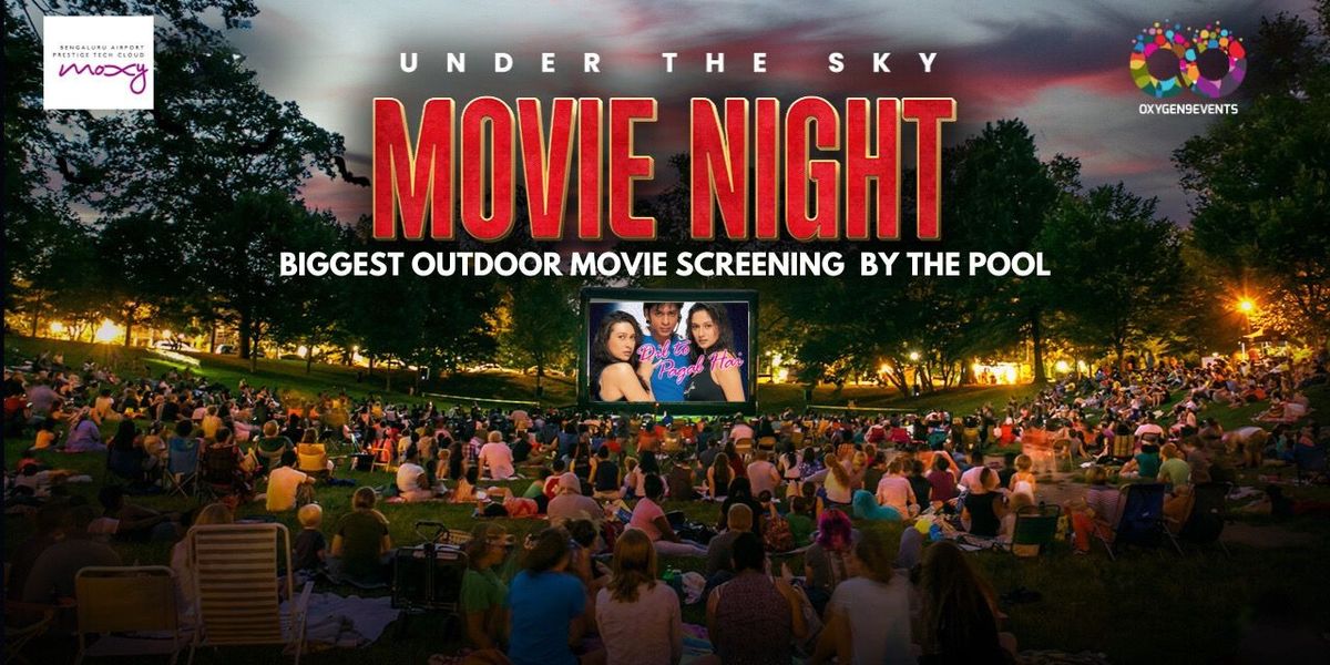 Movie Night Under the Sky - Moxy - poolside