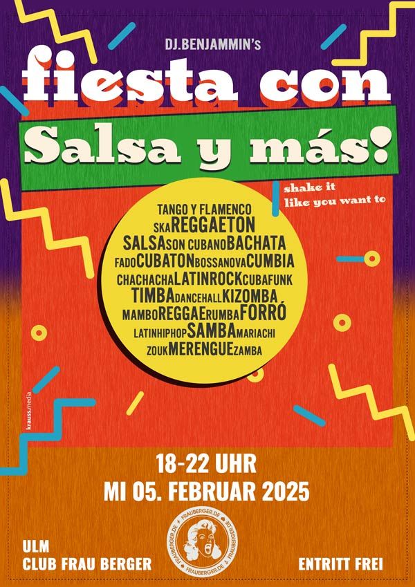 Fiesta con Salsa y M\u00e1s Afterworkparty