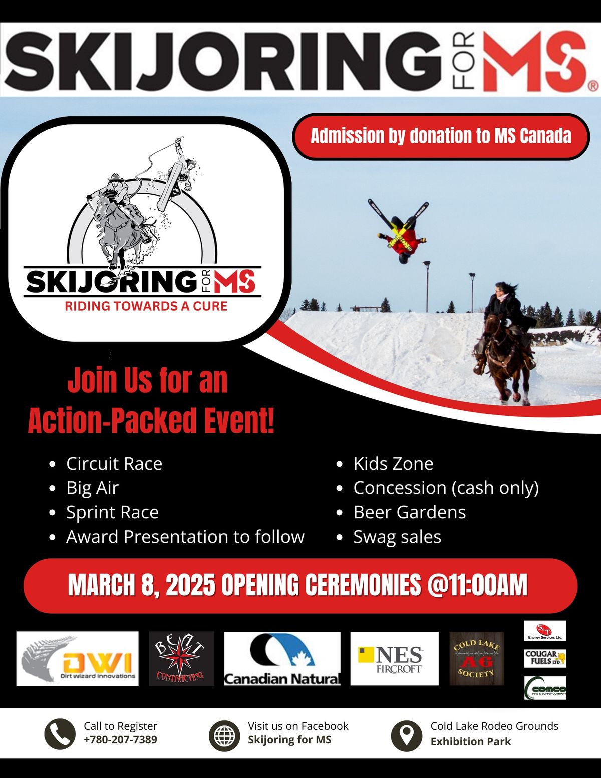 SKIJORING for MS 2025