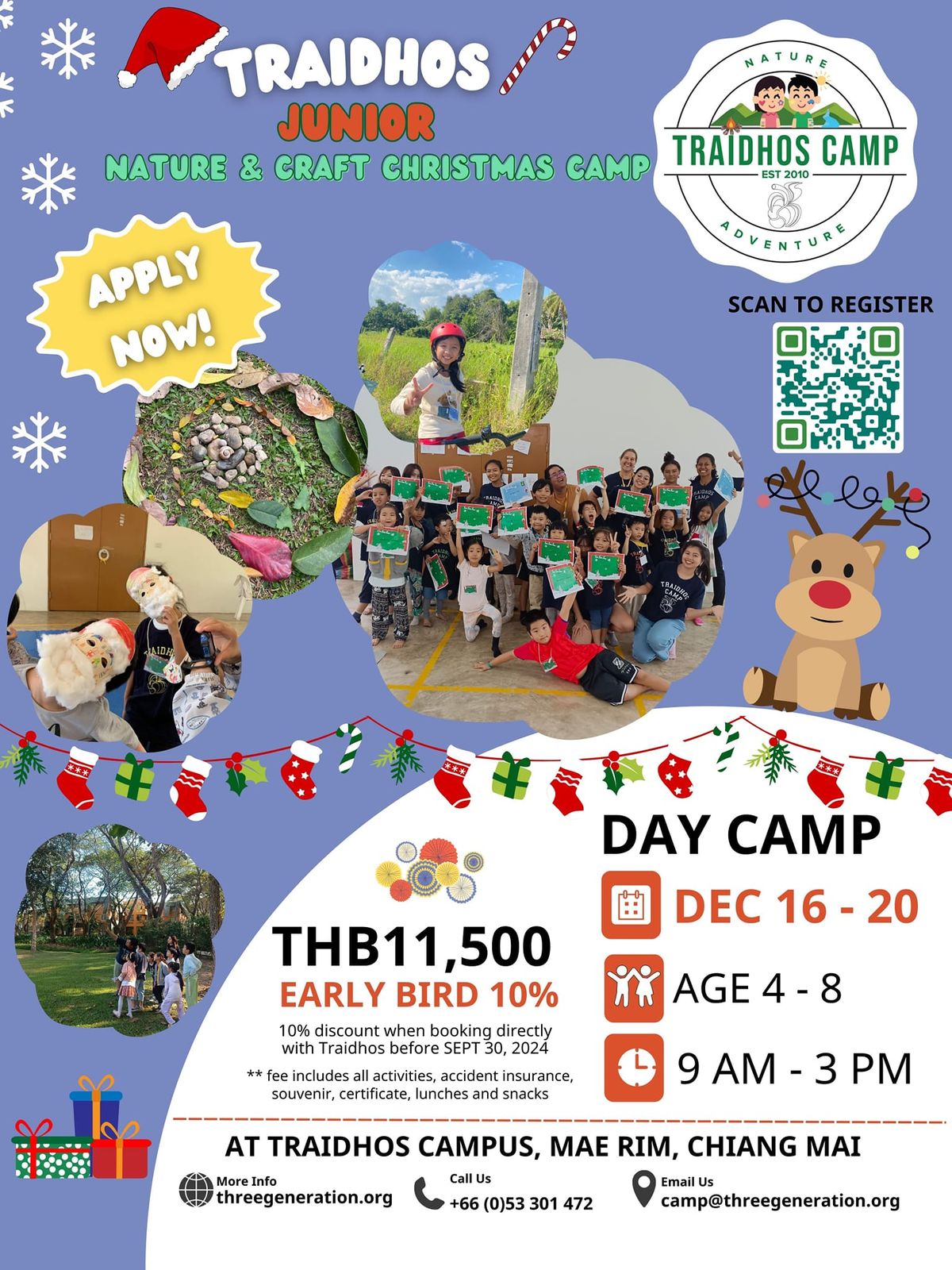 Traidhos Junior Nature and Craft Christmas Camp