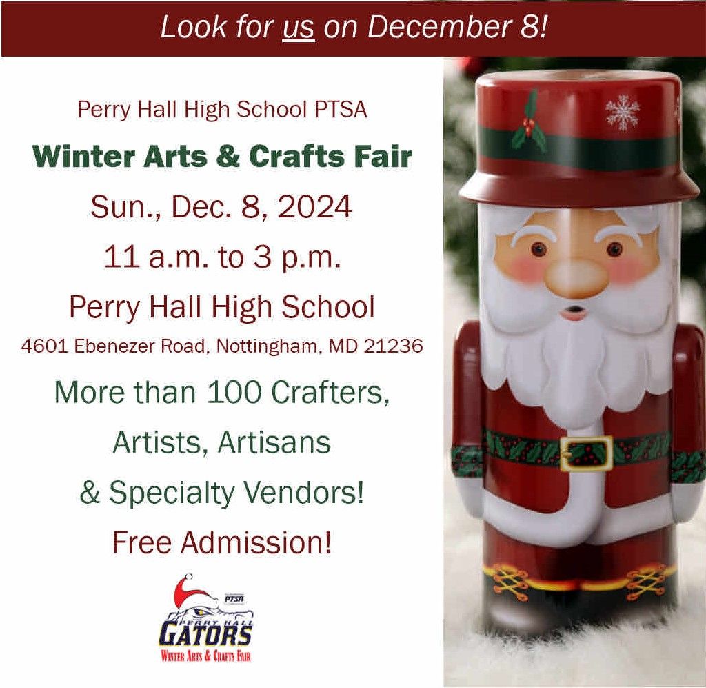 \ud83c\udf80 PHHS PTSA Winter Arts & Crafts Fair\u2762