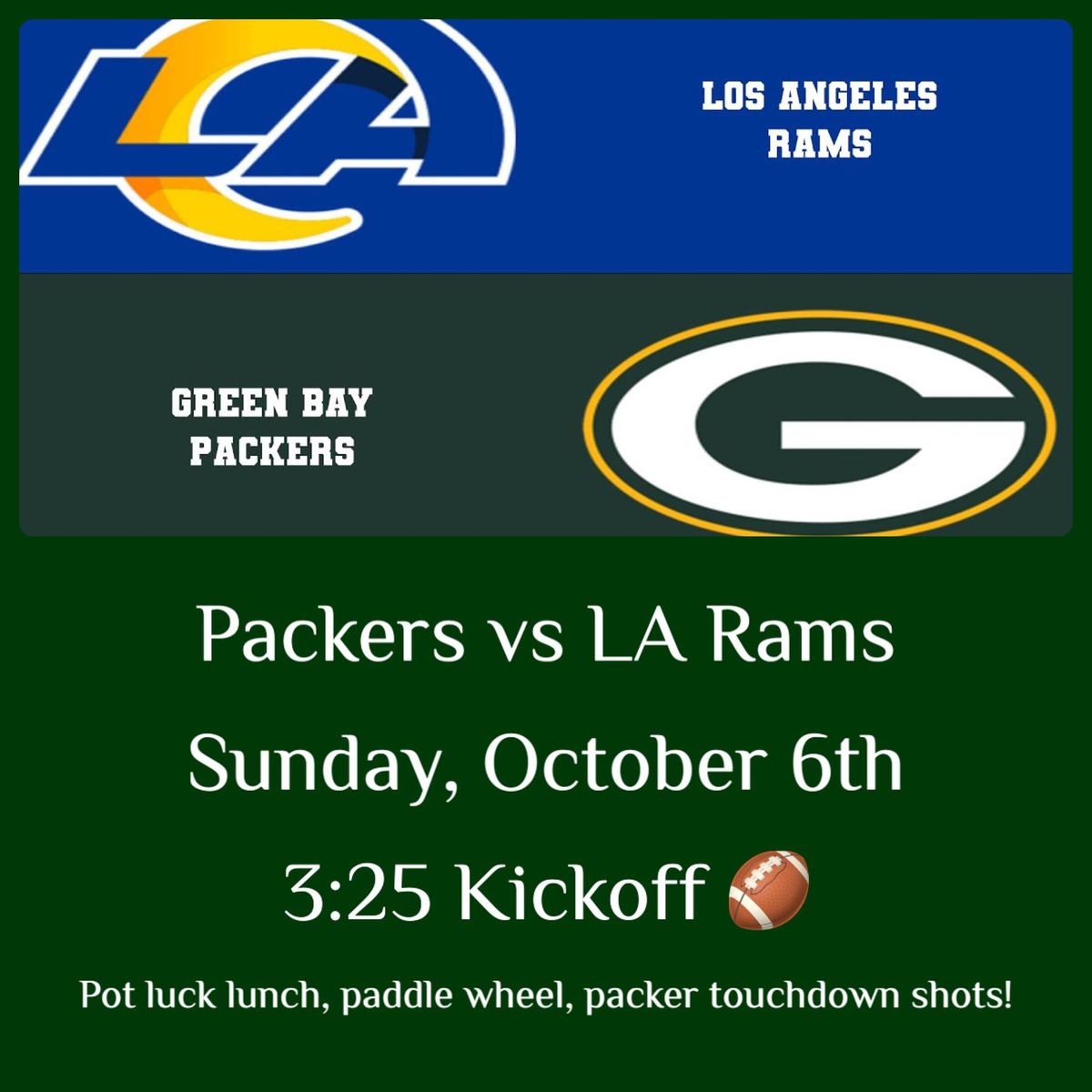 Packers vs Rams