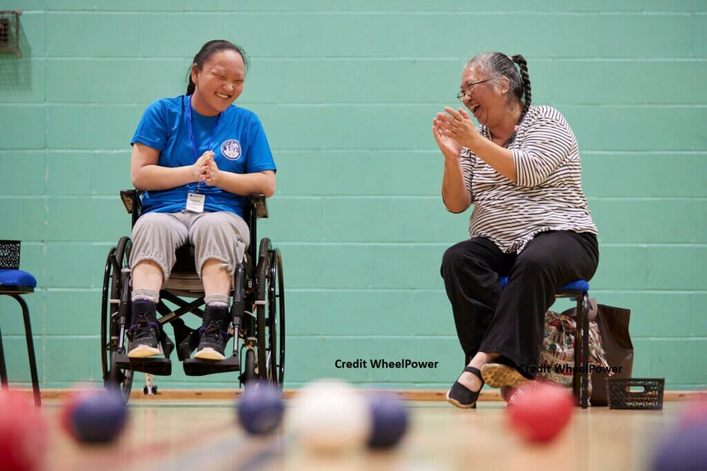 Learn Boccia - seated bowls