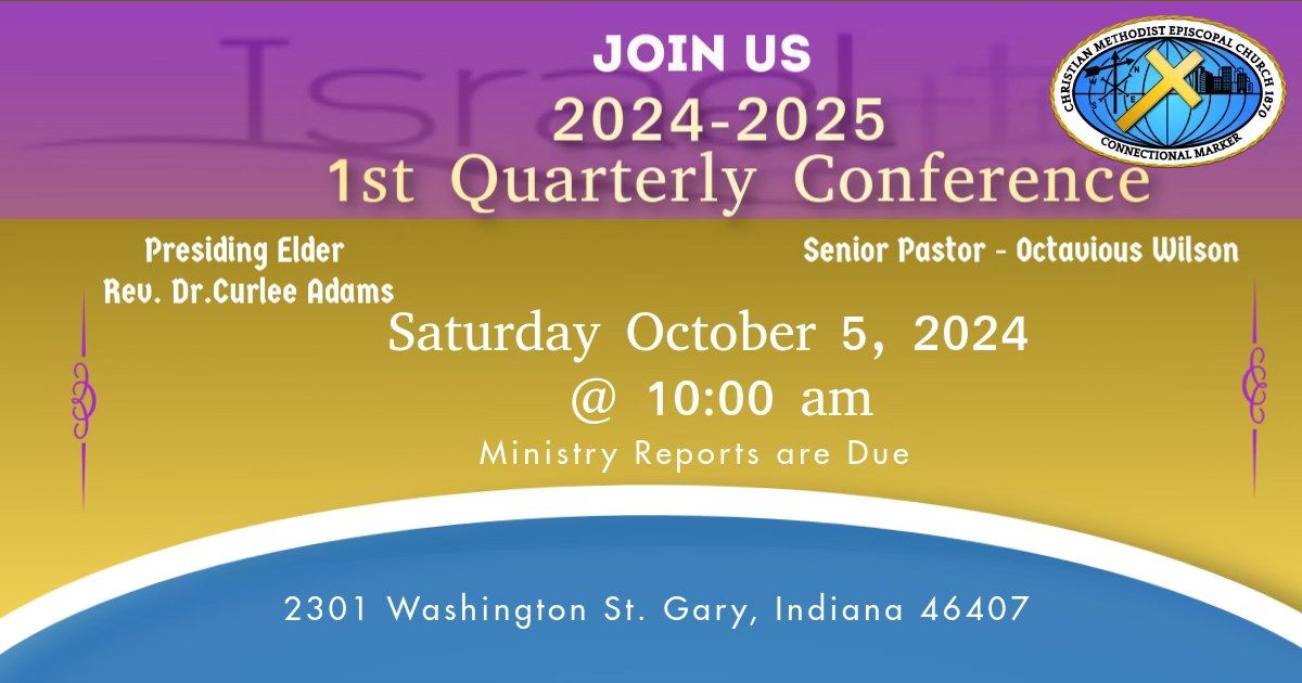 1st Quarterly Conference Year 2024\/2025