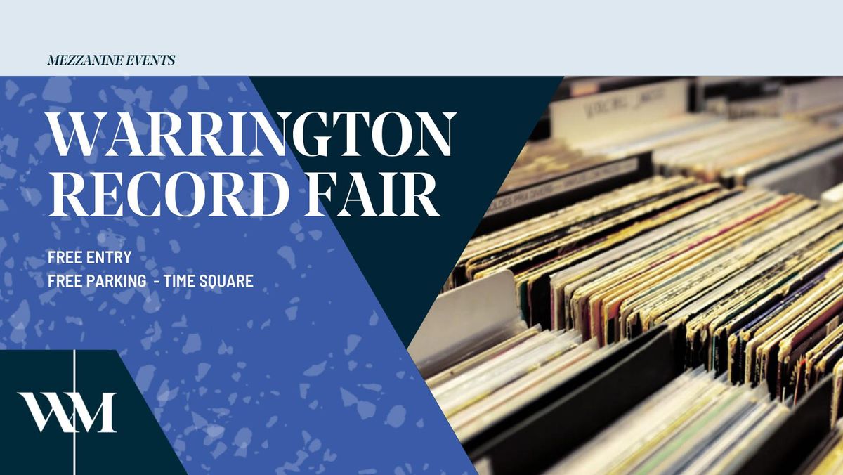 Warrington Record Fair