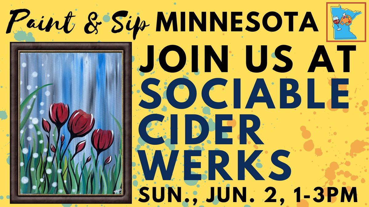 June 2 Paint & Sip at Sociable Cider Werks