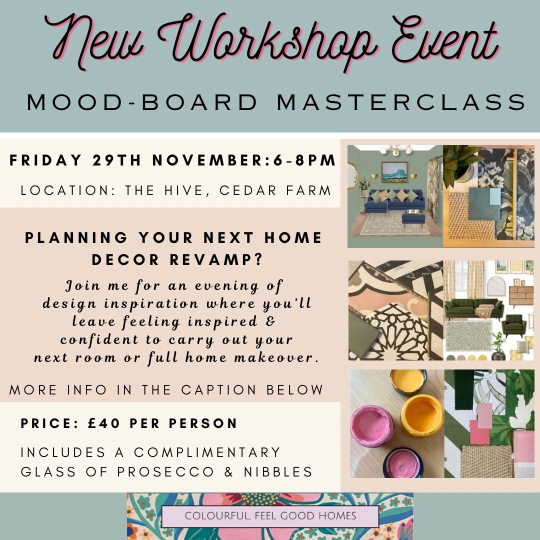 Mood-board Masterclass Workshop