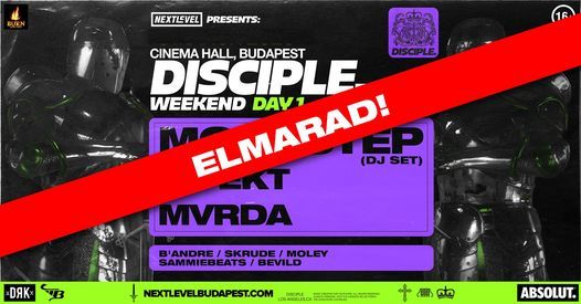 ELMARAD! \u25a0 Next Level \u25a0 Disciple Weekend - Day 1 \u25a0 Cinema Hall \u25a0 12.10. \u25a0