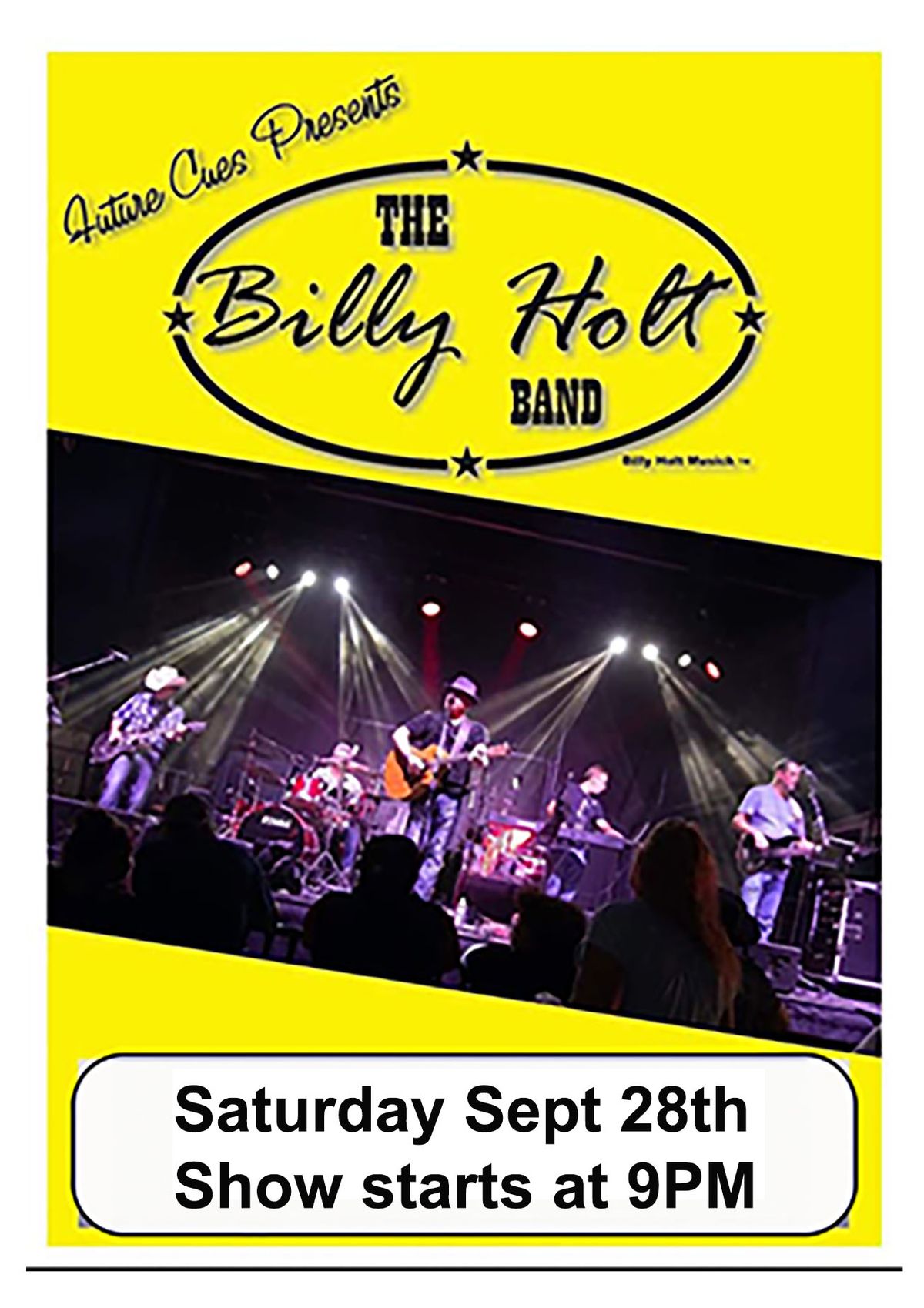 Billy Holt Band Live @ Future Cues!