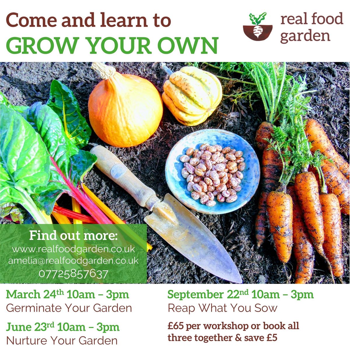 "Reap What You Sow" Workshop