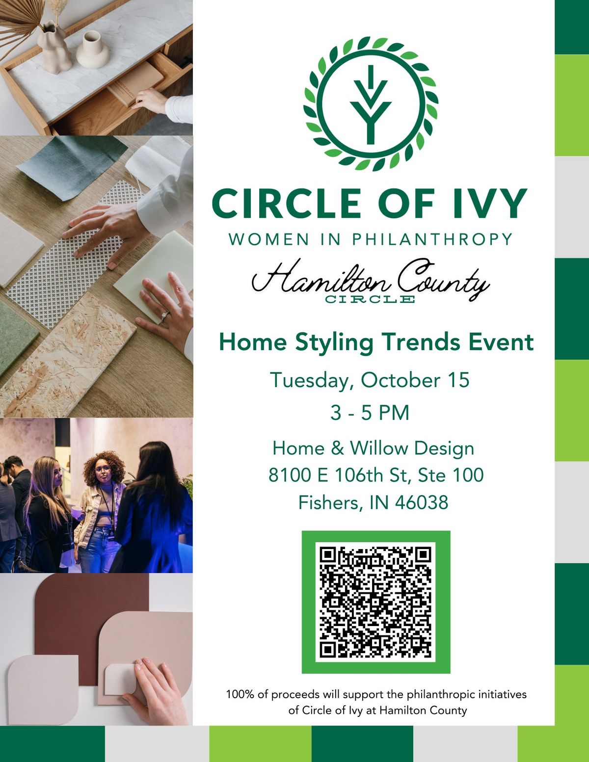 Hamilton County Circle of Ivy Home Styling Trends Event