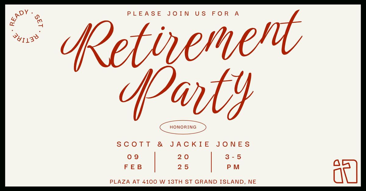 Scott & Jackie Jones' Retirement Celebration