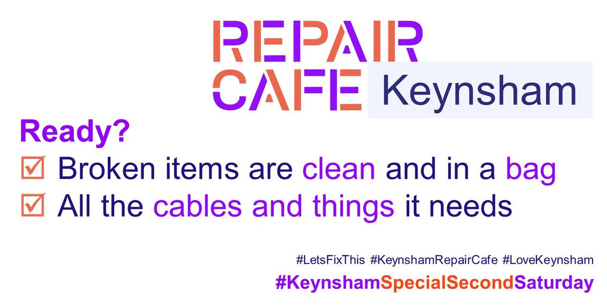 Keynsham Repair Cafe #39