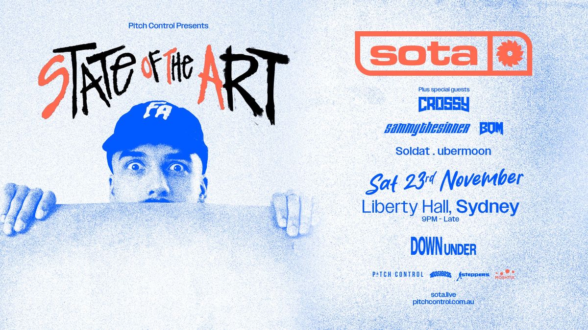 Pitch Control presents SOTA | STATE OF THE ART | SYDNEY