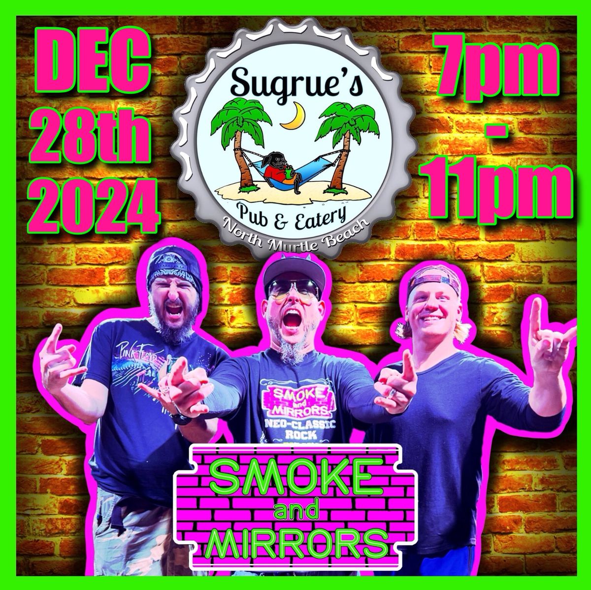 Smoke and Mirrors rocking Sugrue\u2019s Pub and Eatery