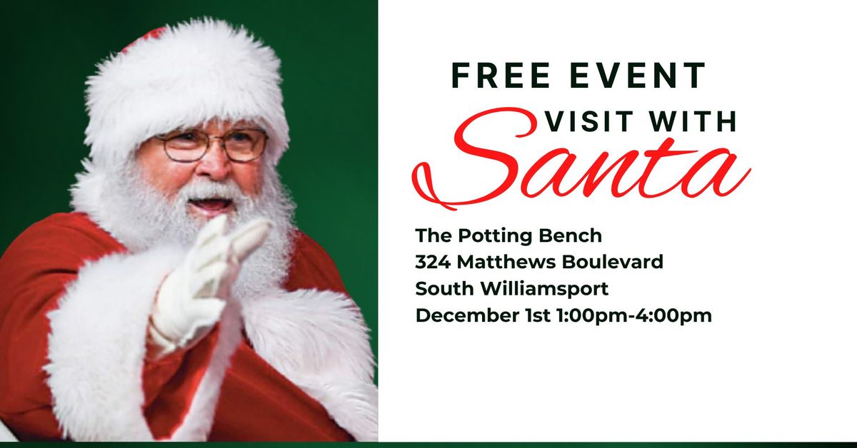 Free Event - Santa at The Potting Bench