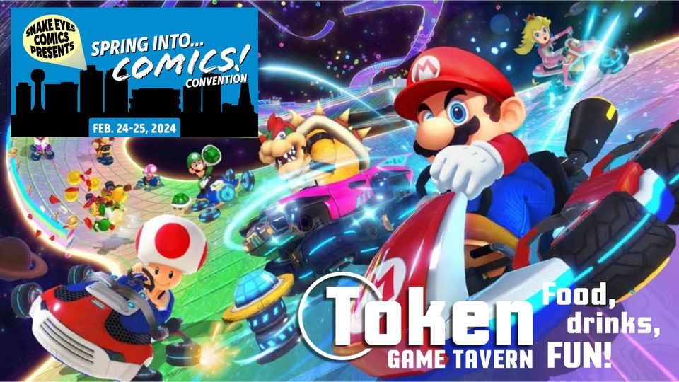 Mario Kart Racing 2024 @ Snake Eyes Comic Con Tickets, Rothchild ...