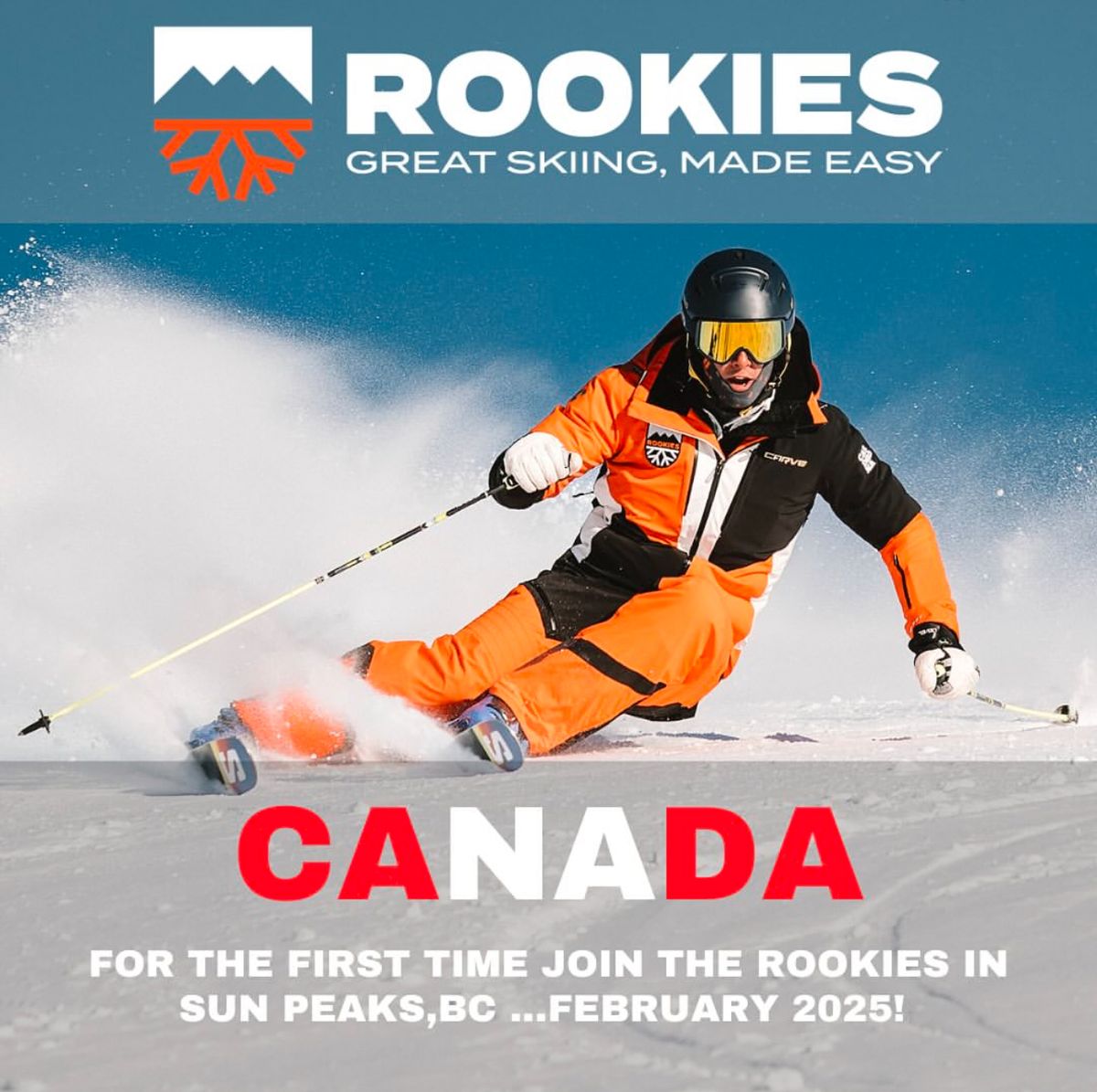 Sun Peaks Rookie Academy Elite Camp Feb 3rd - 7th