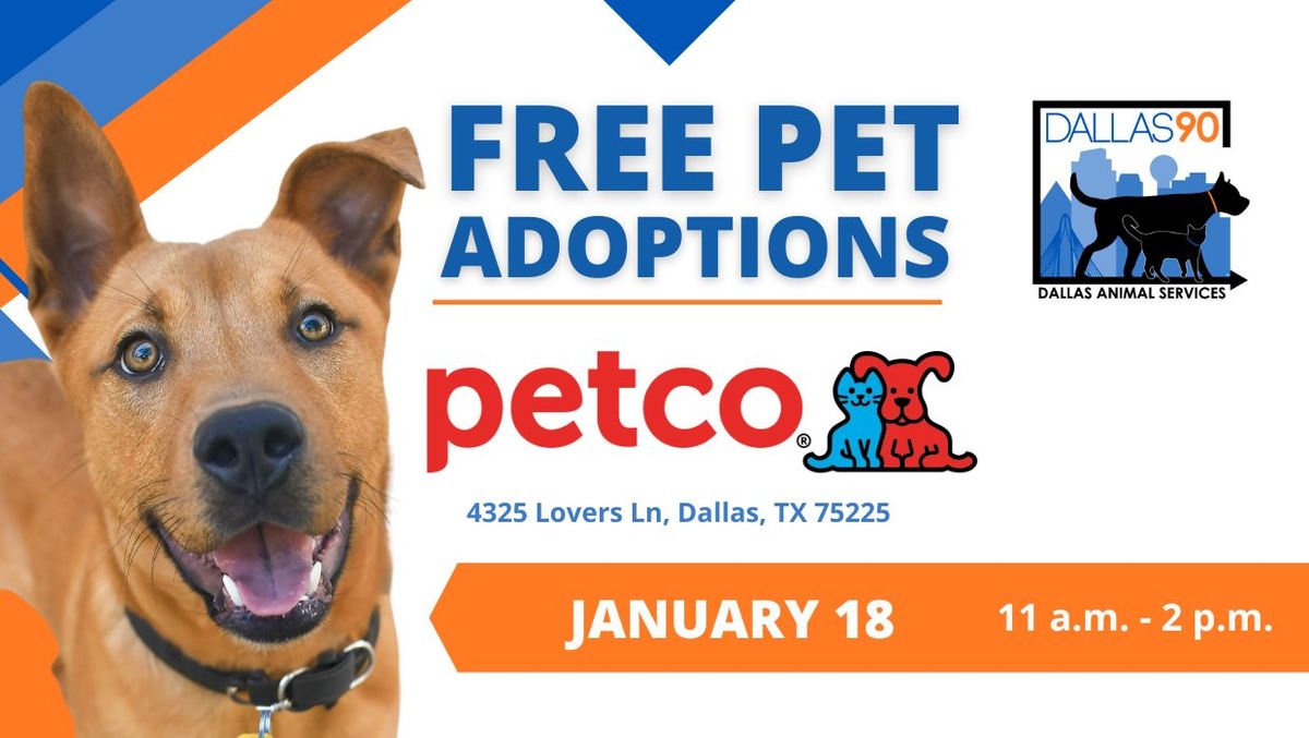 Free Adoptions at Petco (Lovers Lane)