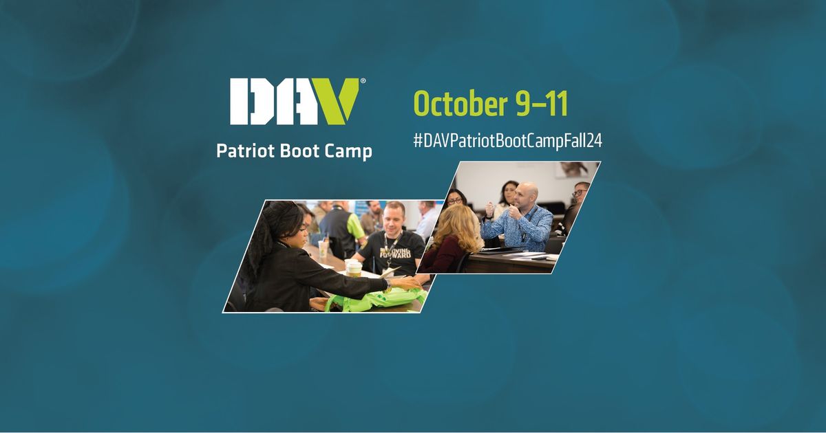 DAV Patriot Boot Camp - Fall 2024