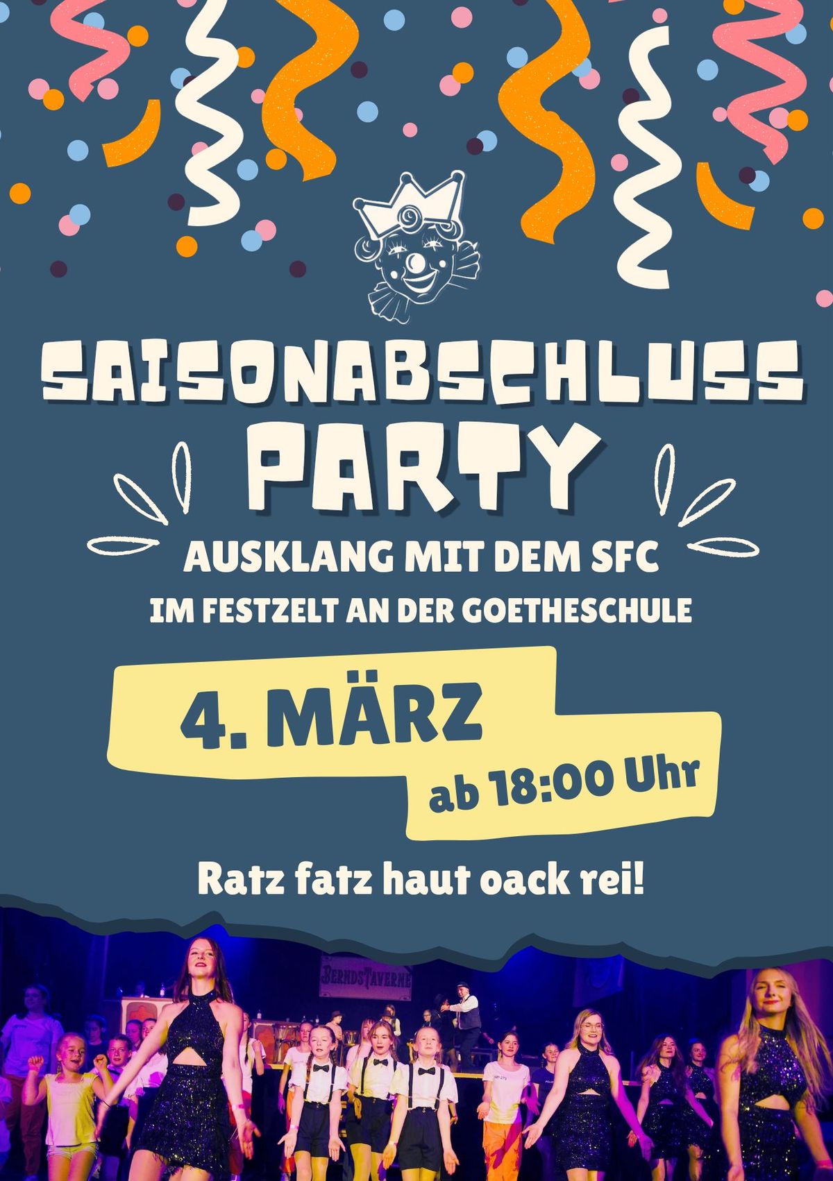 Saisonabschlussparty mit dem SFC