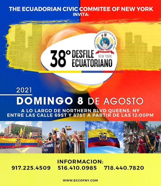 38 Desfile Ecuatoriano de New York