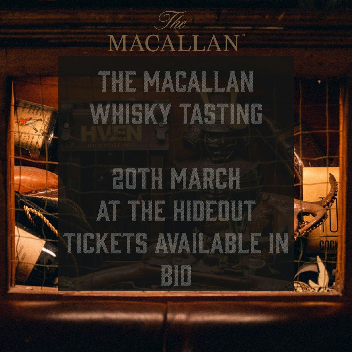 Hideout Presents: MacAllan Tasting