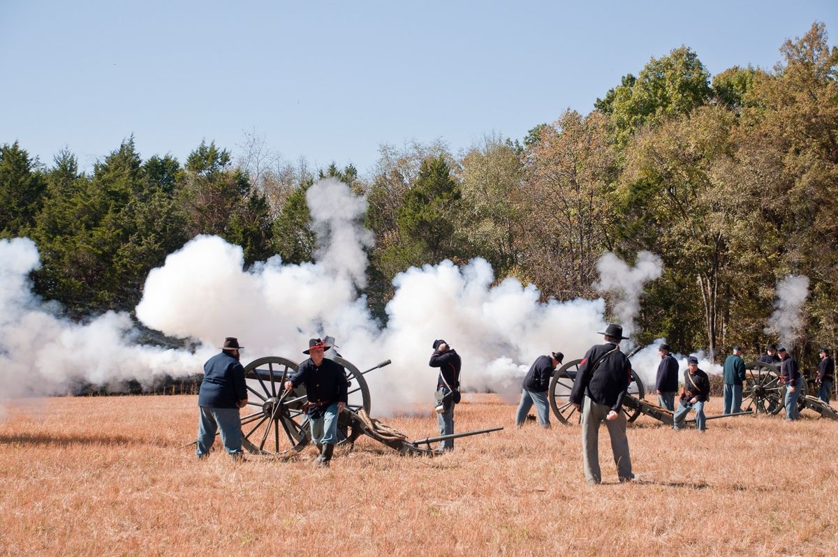 The Most Terrible Cannonading - U.S. Artillery Battery Demonstrations