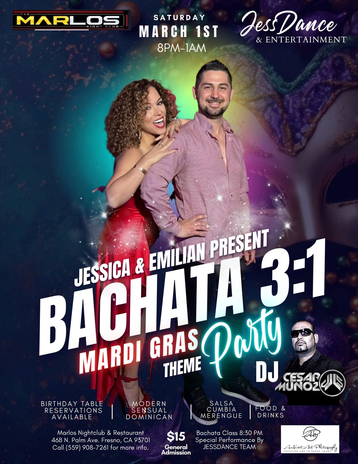 Bachata 3:1 by Jessica & Emilian