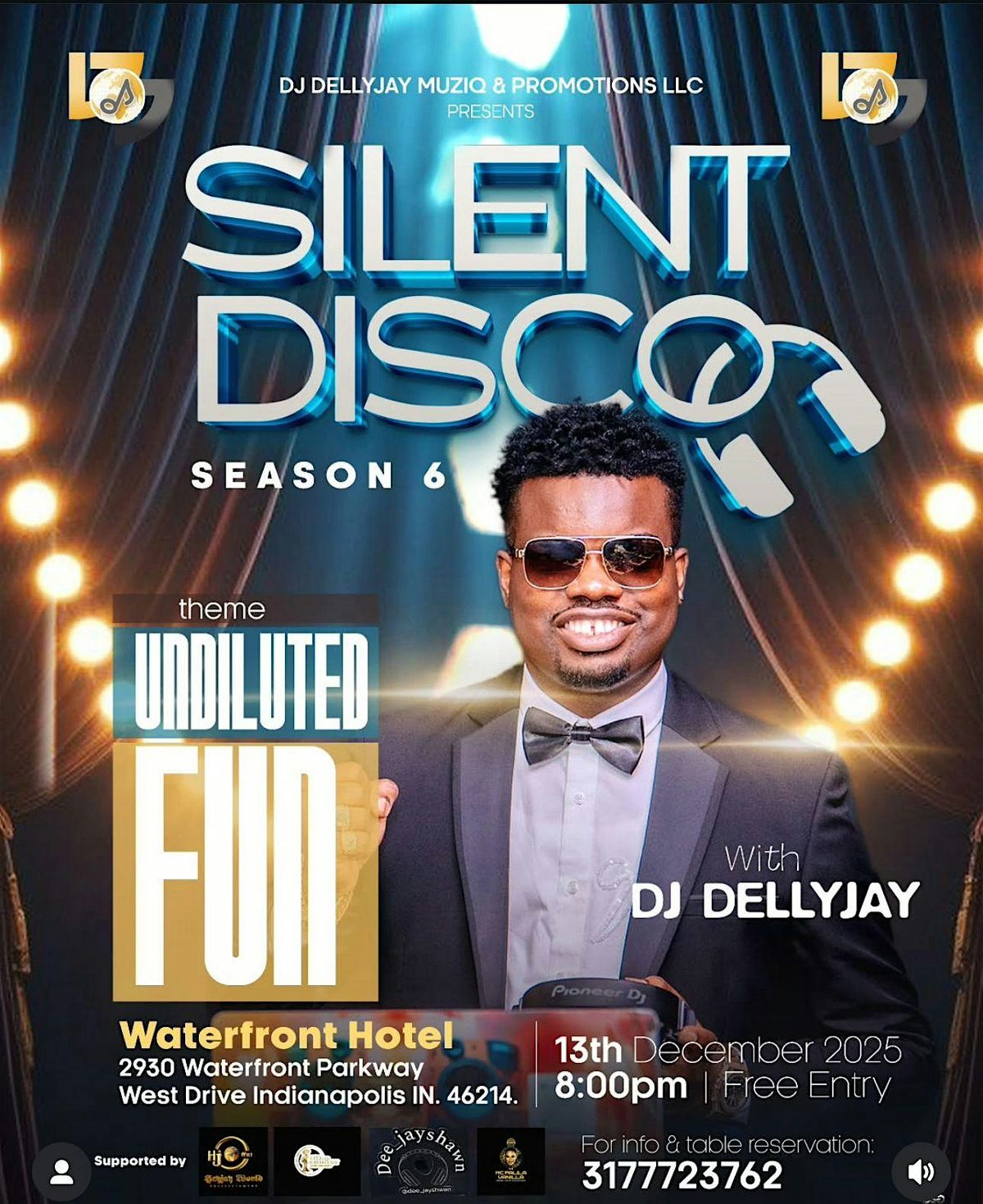 Silent Disco Season 6 by DJ DELLYJAY