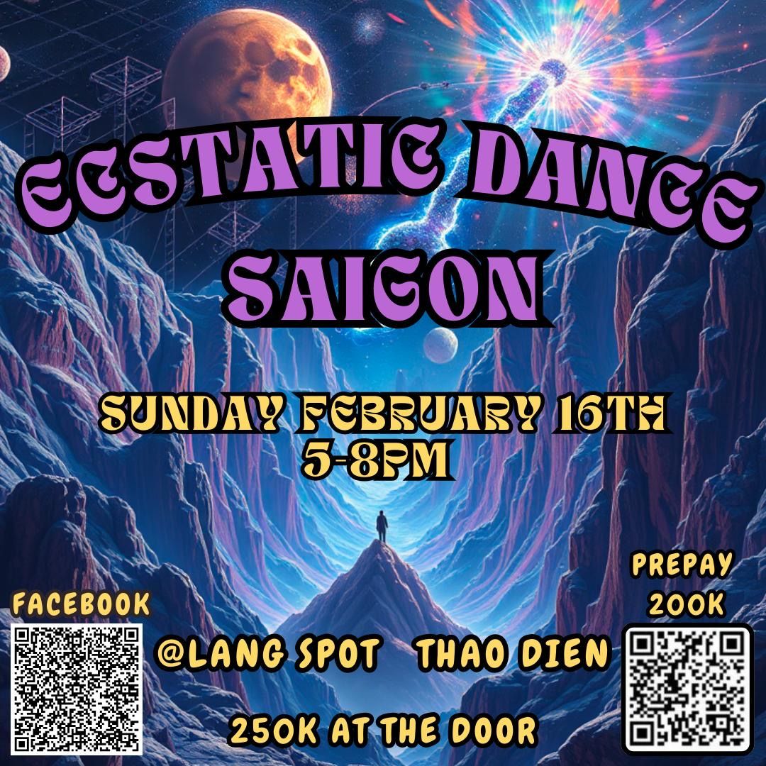 Ecstatic dance Saigon - Warm up workshop - Live Dj set - Sound bath