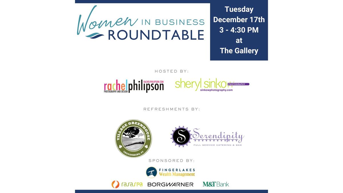 Women In Business Roundtable at The Gallery at South Hill