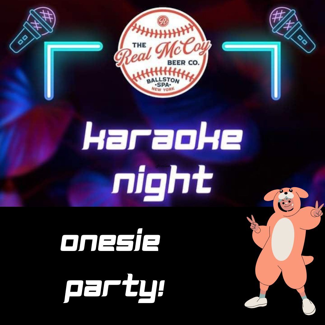 Karaoke Night Onesie Party