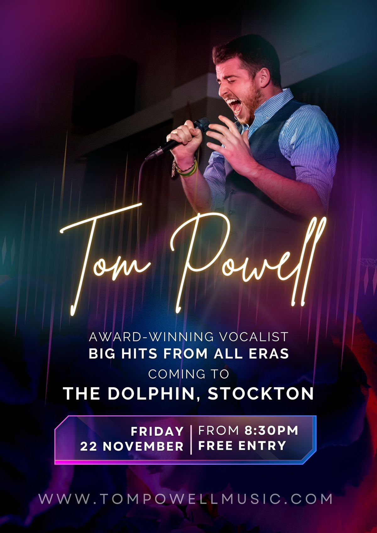 Tom Powell @ The Dolphin, Stockton