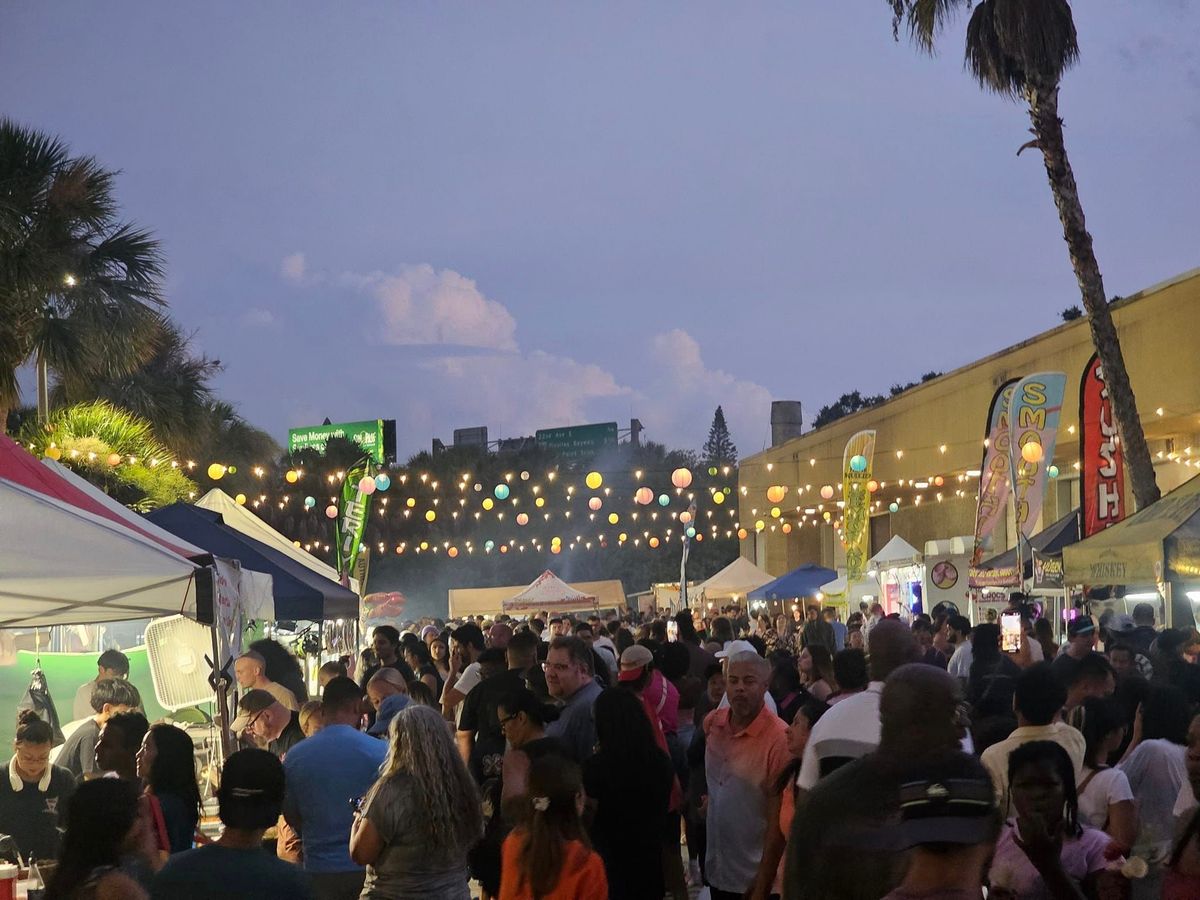 Lunar New Year Mega Night Street Food  Market