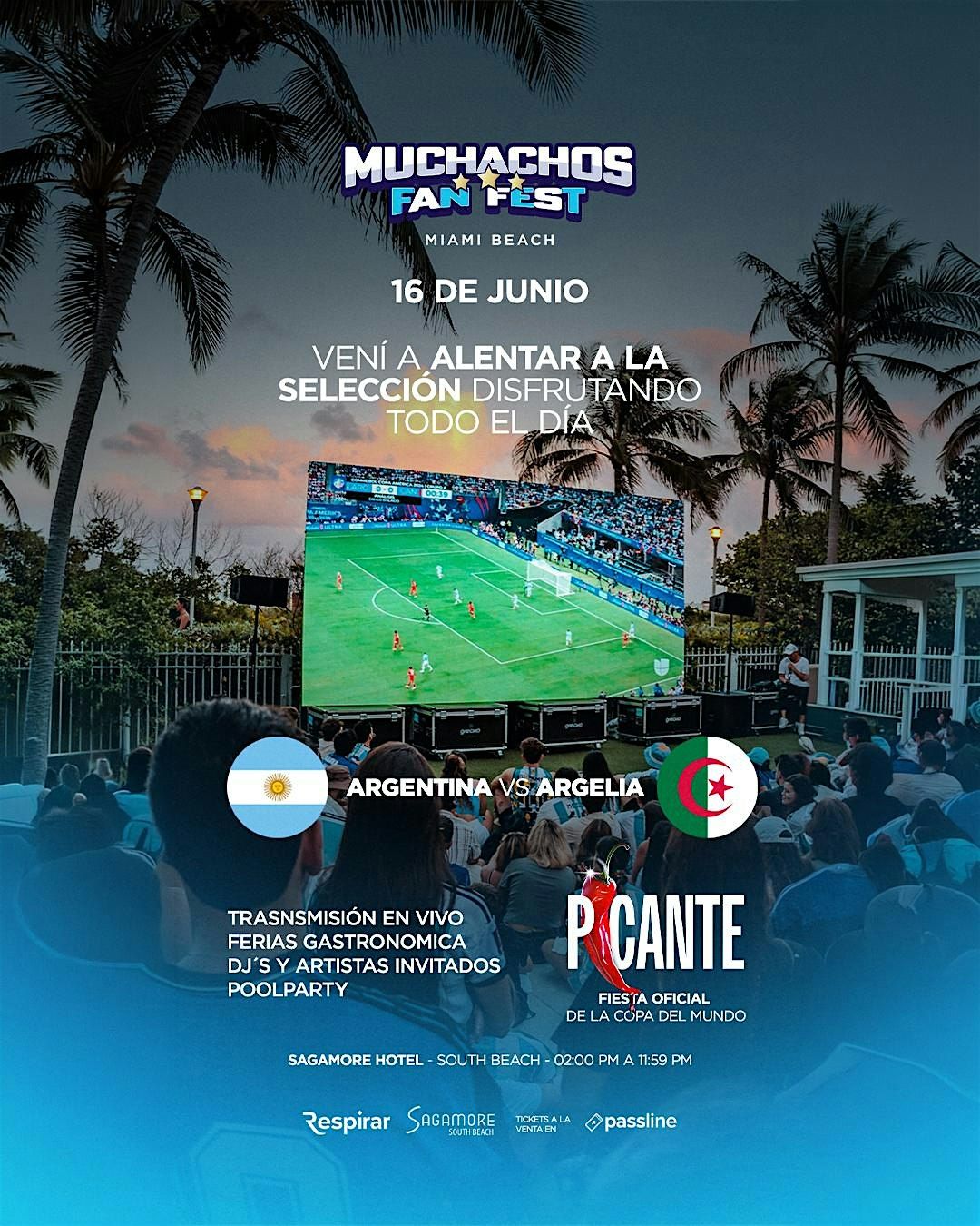 MUCHACHOS FAN FEST - ARGENTINA VS ARGELIA - WORLD CUP 2026