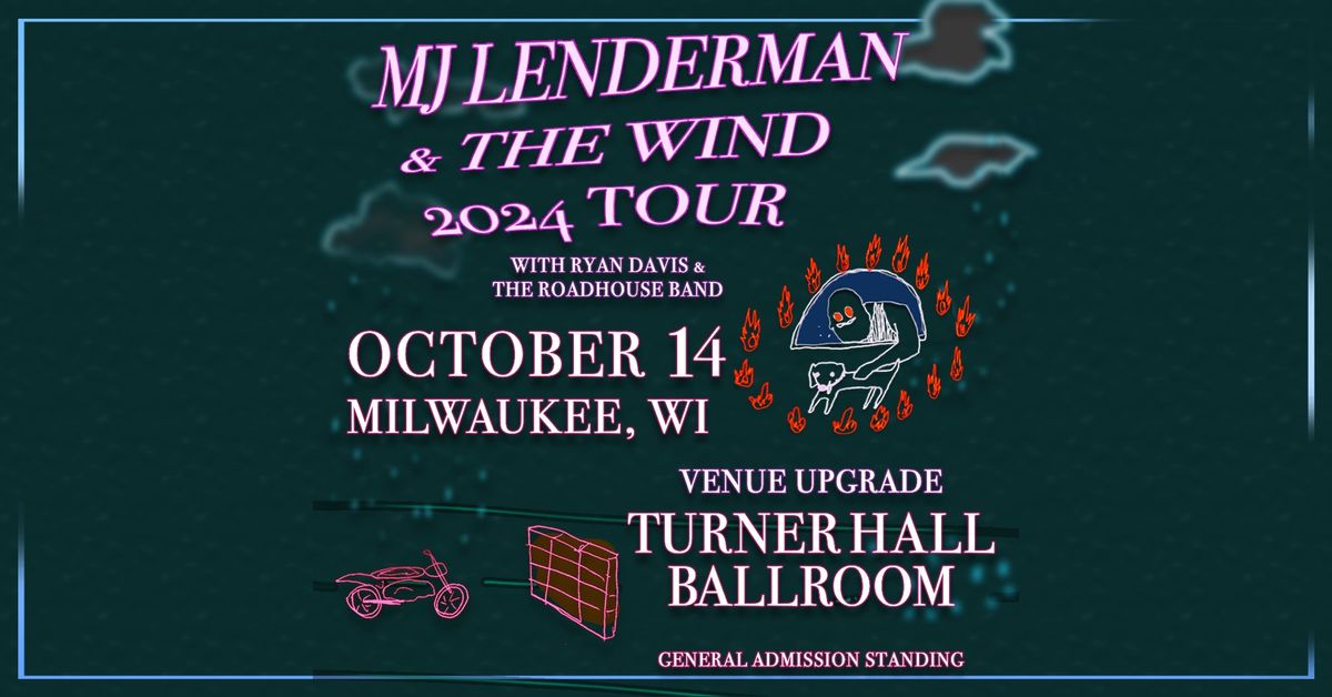 VENUE UPGRADE: MJ Lenderman & The Wind w\/ Ryan Davis & The Roadhouse Band at Turner Hall Ballroom