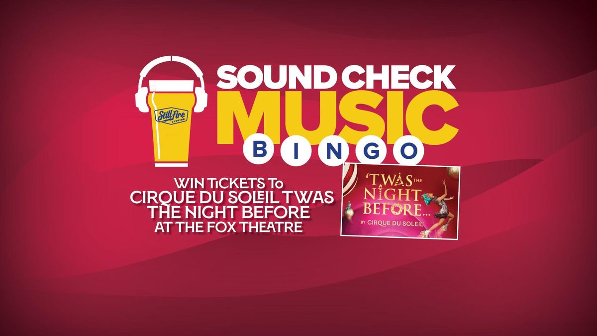 Soundcheck Bingo at StillFire 