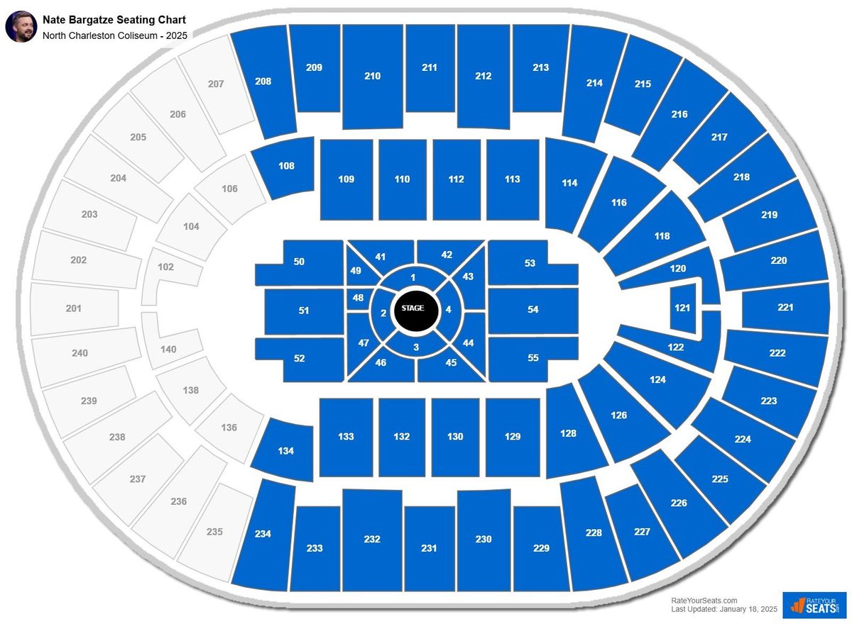 Nate Bargatze at North Charleston Coliseum