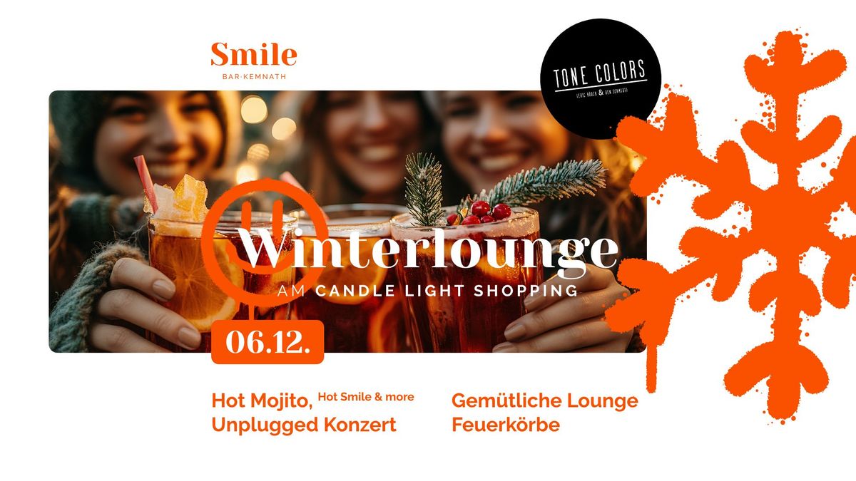 Smile Winterlounge am Kemnather Candlelight-Shopping